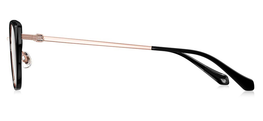 BOLON BA6023-B12 Optik Genç Kadın Çekik Çerçeveli Titanyum - 3