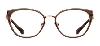 BOLON BA6023-B21 Optik Genç Kadın Çekik Çerçeveli Titanyum 