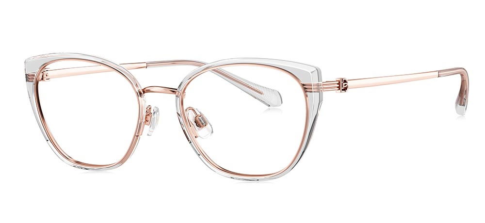 BOLON BA6023-B93 Optik Genç Kadın Çekik Çerçeveli Titanyum - 2