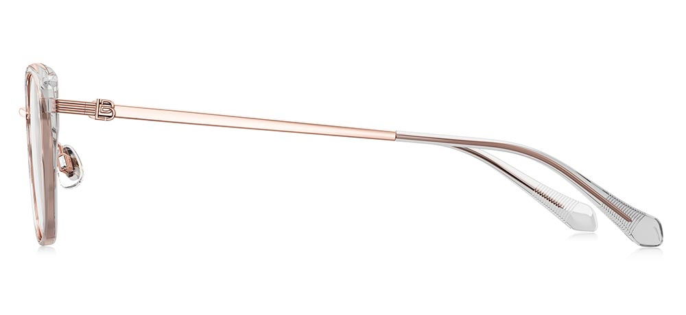 BOLON BA6023-B93 Optik Genç Kadın Çekik Çerçeveli Titanyum - 3