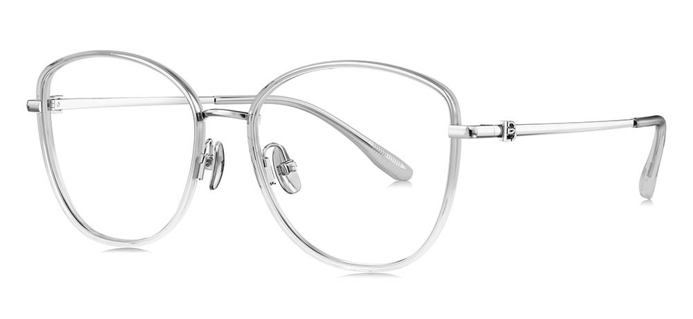 BOLON BA6027-B19 Optik Genç Kadın Oval Çerçeveli Titanyum - 2