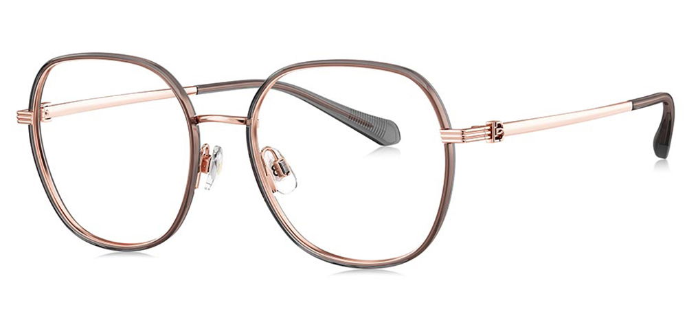 BOLON BA6039-B13 Optik Genç Kadın Geometrik Çerçeveli Titanyum - 2