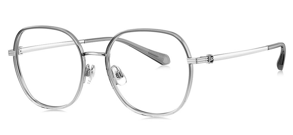 BOLON BA6039-B19 Optik Genç Kadın Geometrik Çerçeveli Titanyum - 2