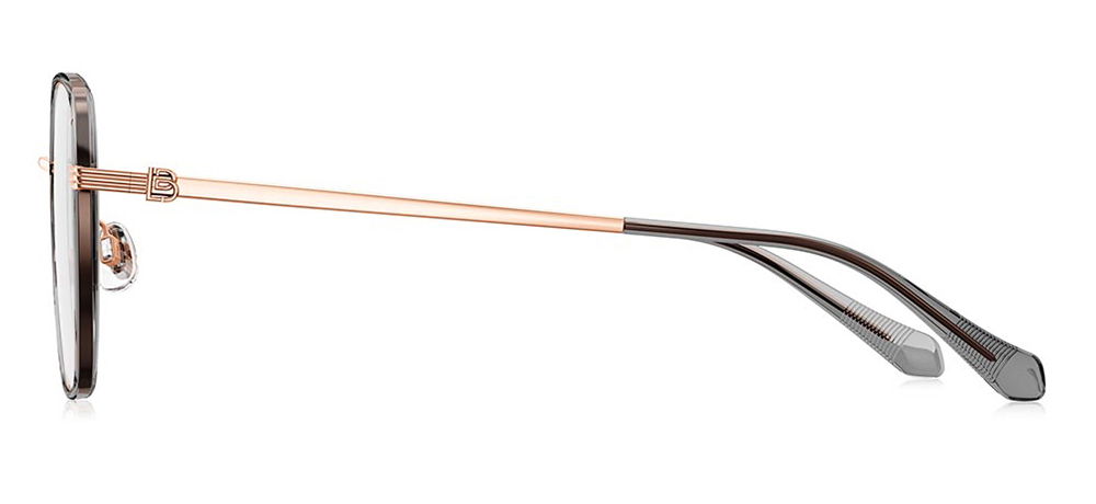 BOLON BA6053-B13 Optik Genç Kadın Köşeli Çerçeveli Titanyum - 3