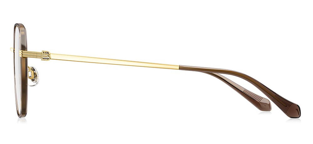 BOLON BA6053-B21 Optik Genç Kadın Köşeli Çerçeveli Titanyum - 3