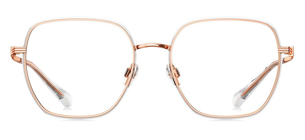 BOLON BA6053-B93 Optik Genç Kadın Köşeli Çerçeveli Titanyum - 1