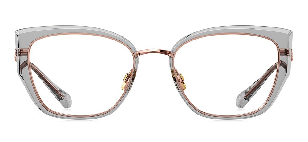 BOLON BA6055-B13 Optik Genç Kadın Çekik Çerçeveli Titanyum - 1