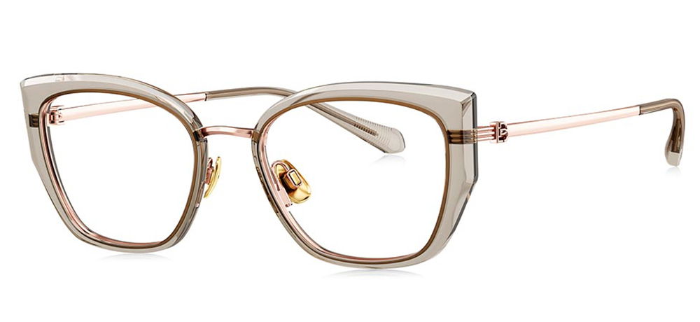 BOLON BA6055-B60 Optik Genç Erkek,Kadın,Unisex Çekik Çerçeveli Titanyum - 2