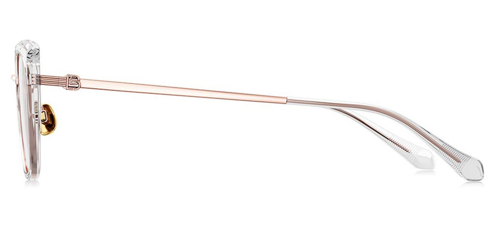 BOLON BA6055-B93 Optik Genç Kadın Çekik Çerçeveli Titanyum - 3