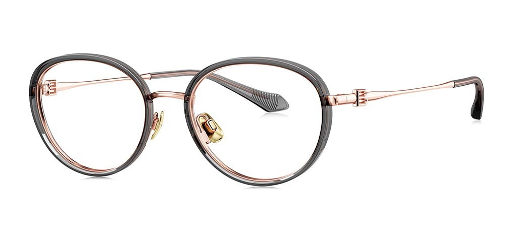 BOLON BA6065-B13 Optik Genç Kadın Oval Çerçeveli Titanyum - 2