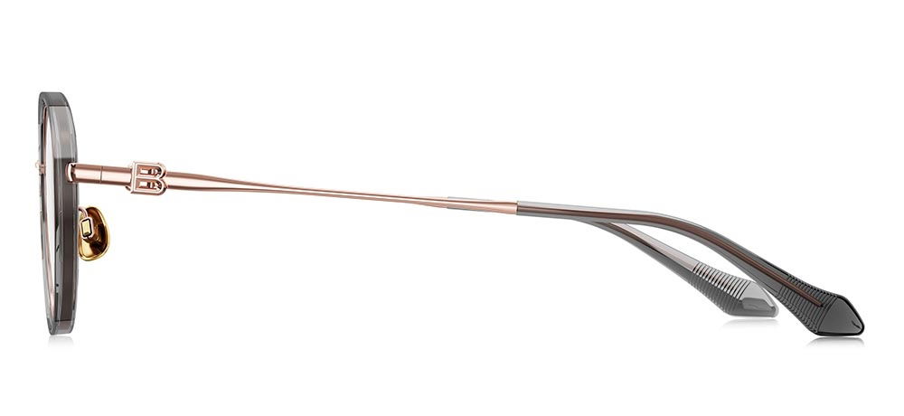 BOLON BA6065-B13 Optik Genç Kadın Oval Çerçeveli Titanyum - 3