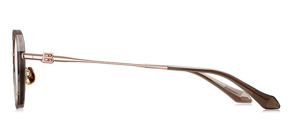 BOLON BA6065-B21 Optik Genç Kadın Oval Çerçeveli Titanyum - 3