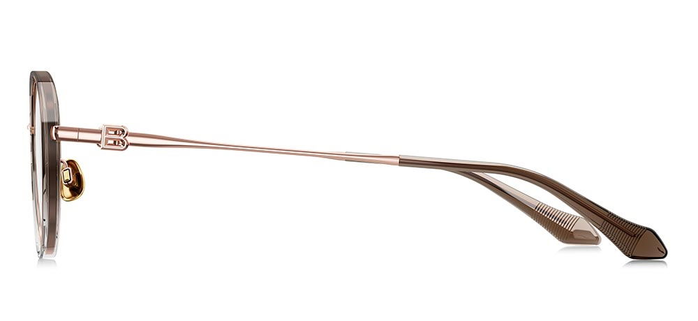 BOLON BA6065-B29 Optik Genç Kadın Oval Çerçeveli Titanyum - 3