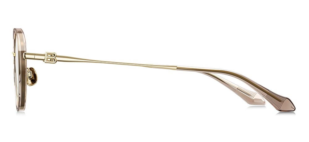 BOLON BA6065-B60 Optik Genç Kadın Oval Çerçeveli Titanyum - 3