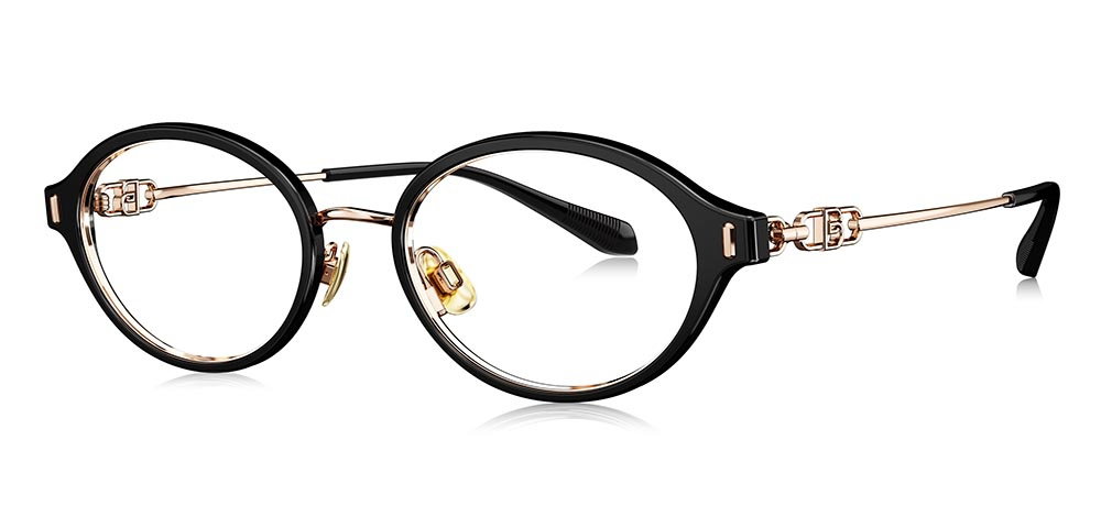 BOLON BA6073-B13 Optik Genç Kadın Çekik Çerçeveli Titanyum - 2