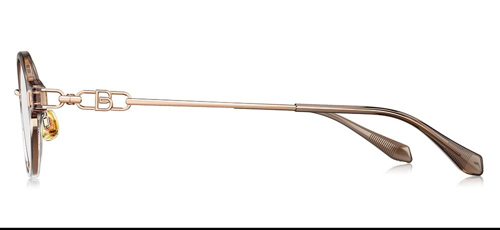 BOLON BA6073-B29 Optik Genç Kadın Çekik Çerçeveli Titanyum - 3