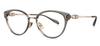 BOLON BA6075-B16 Optik Genç Kadın Oval Çerçeveli Titanyum - BOLON (1)