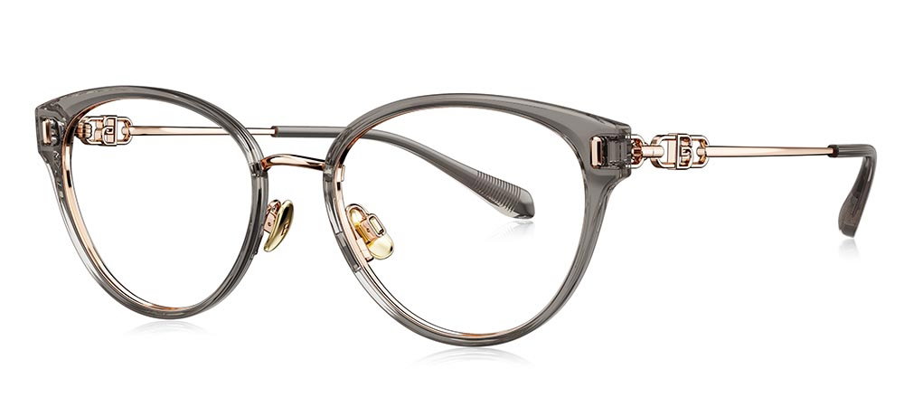 BOLON BA6075-B16 Optik Genç Kadın Oval Çerçeveli Titanyum - 2