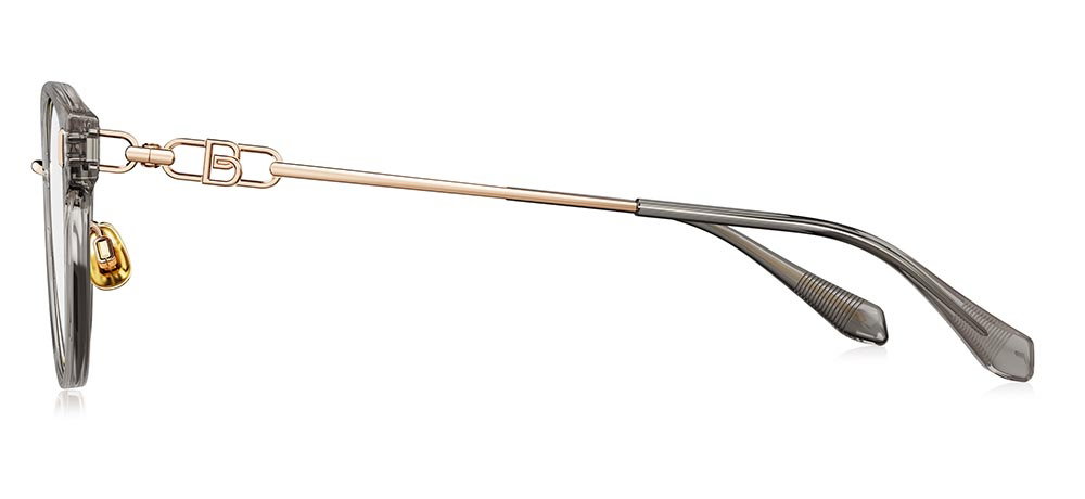 BOLON BA6075-B16 Optik Genç Kadın Oval Çerçeveli Titanyum - 3
