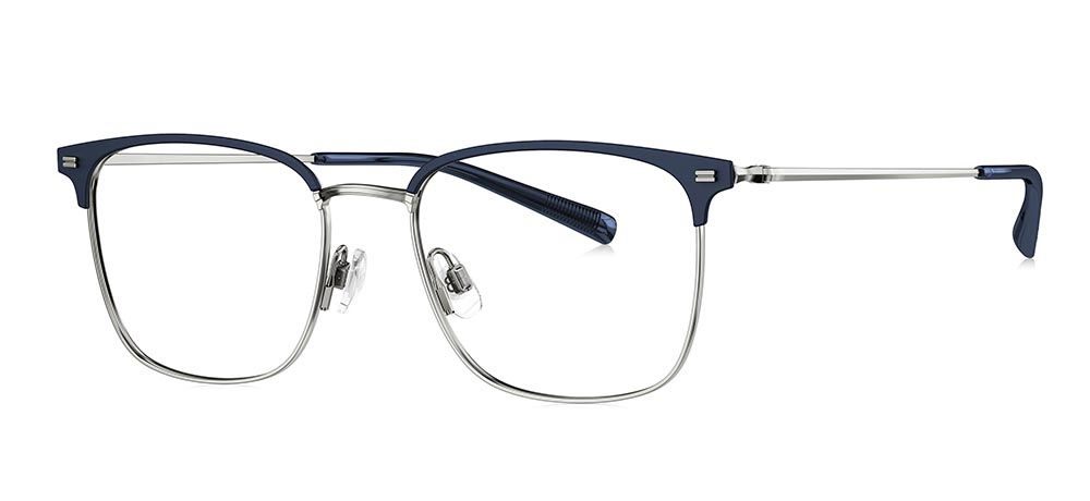 BOLON BA7009-B70 Optik Genç,Yetişkin Erkek Köşeli Çerçeveli Titanyum - 2