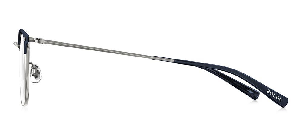 BOLON BA7009-B70 Optik Genç,Yetişkin Erkek Köşeli Çerçeveli Titanyum - 3