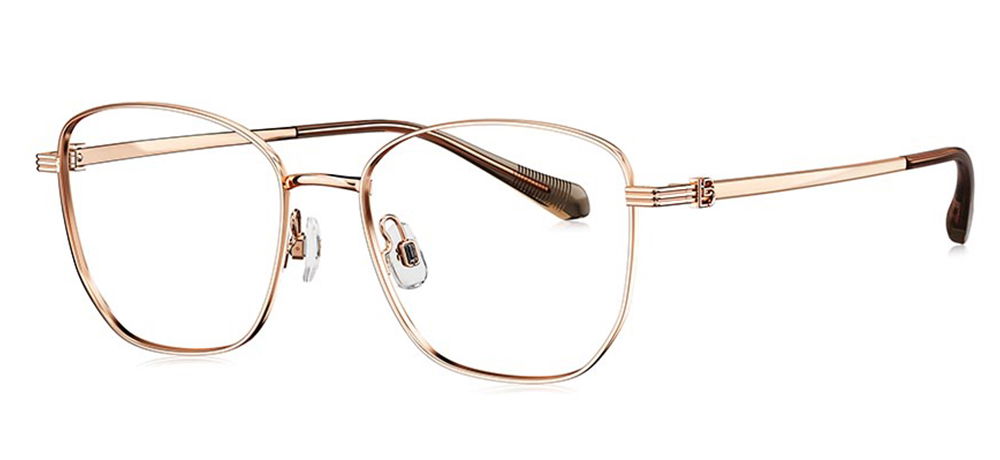 BOLON BA7022-B30 Optik Genç Kadın Geometrik Çerçeveli Titanyum - 2