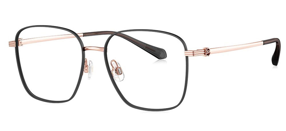 BOLON BA7023-B13 Optik Genç Kadın Köşeli Çerçeveli Titanyum - 2