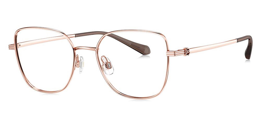 BOLON BA7030-B30 Optik Genç Kadın Geometrik Çerçeveli Titanyum - 2