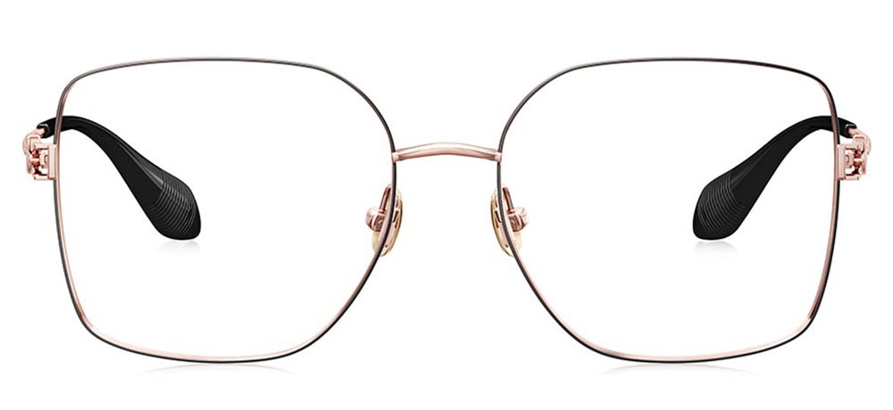 BOLON BA7039-B13 Optik Genç Kadın Köşeli Çerçeveli Titanyum - 1