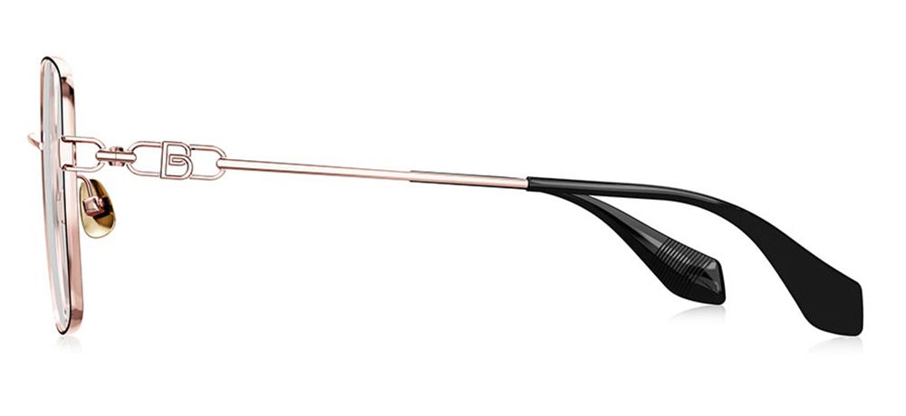 BOLON BA7039-B13 Optik Genç Kadın Köşeli Çerçeveli Titanyum - 3