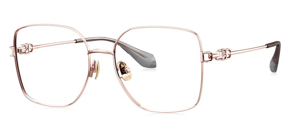 BOLON BA7039-B30 Optik Genç Kadın Köşeli Çerçeveli Titanyum - 2