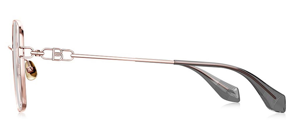 BOLON BA7039-B30 Optik Genç Kadın Köşeli Çerçeveli Titanyum - 3