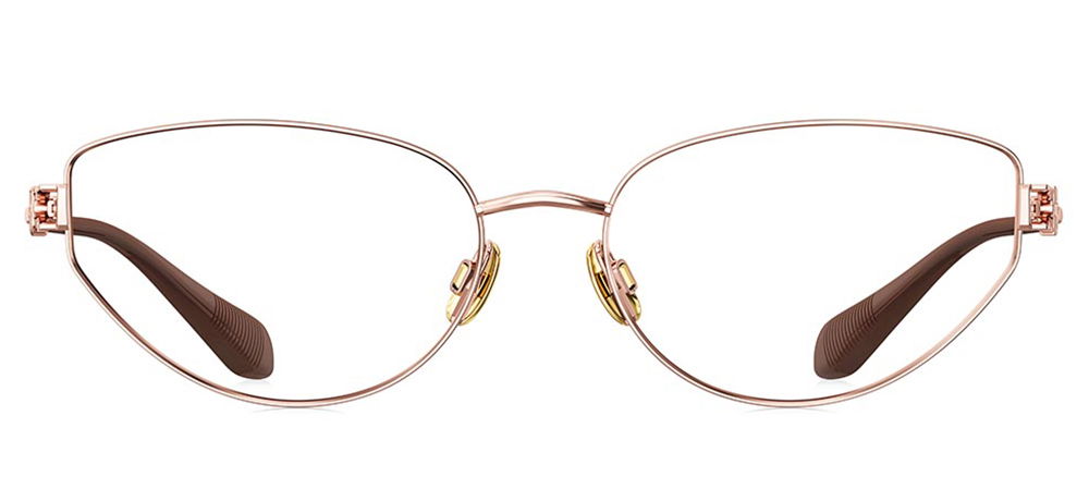 BOLON BA7050-B30 Optik Genç Kadın Çekik Çerçeveli Titanyum - 1