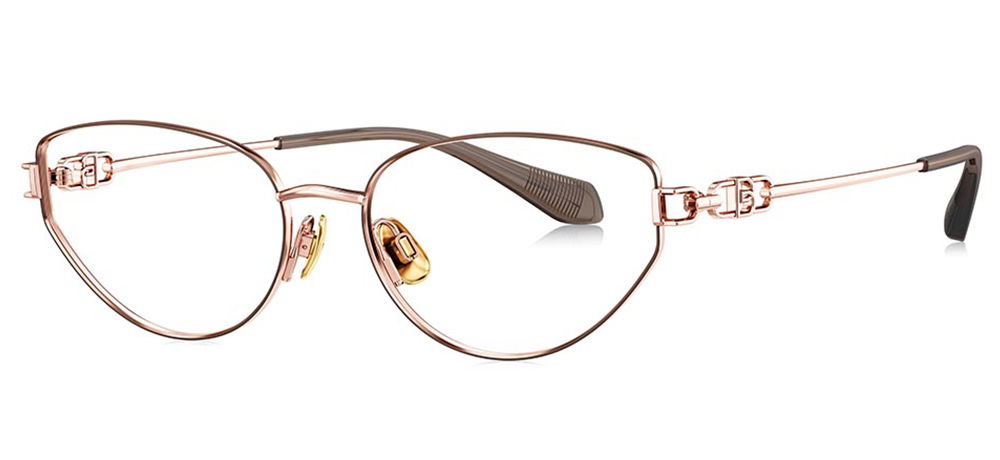 BOLON BA7050-B32 Optik Genç Kadın Çekik Çerçeveli Titanyum - 2