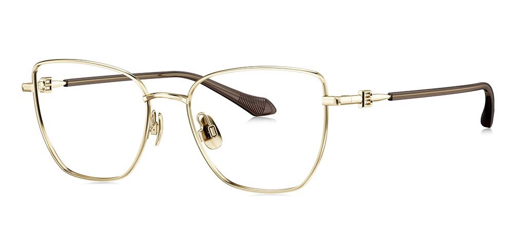 BOLON BA7051-B60 Optik Genç Kadın Çekik Çerçeveli Titanyum - 2