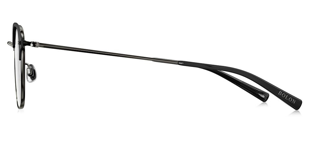 BOLON BA7057-B11 Optik Genç Erkek,Kadın,Unisex Köşeli Çerçeveli Titanyum - 3