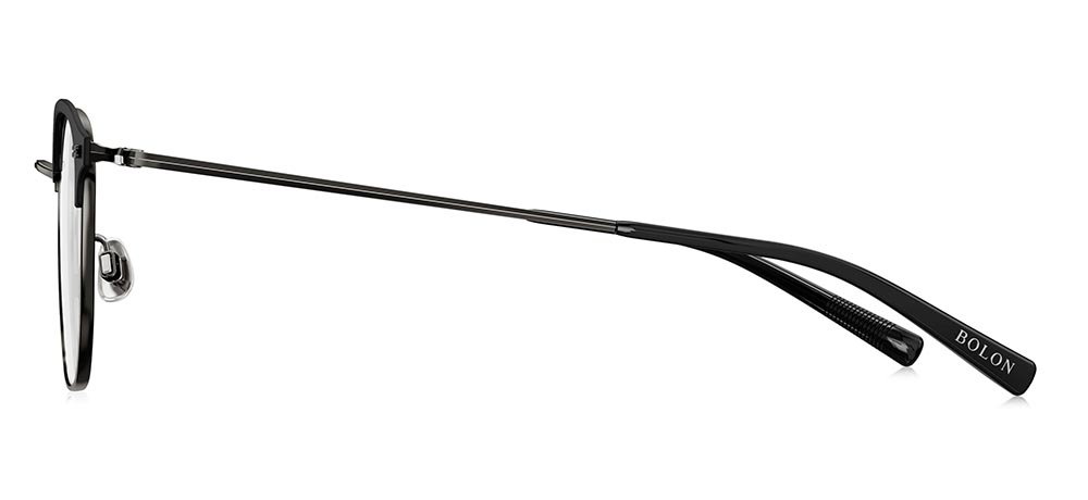 BOLON BA7058-B11 Optik Genç Erkek,Kadın,Unisex Köşeli Çerçeveli Titanyum - 3