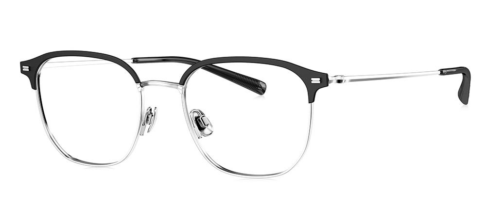 BOLON BA7058-B15 Optik Genç Erkek,Kadın,Unisex Köşeli Çerçeveli Titanyum - 2