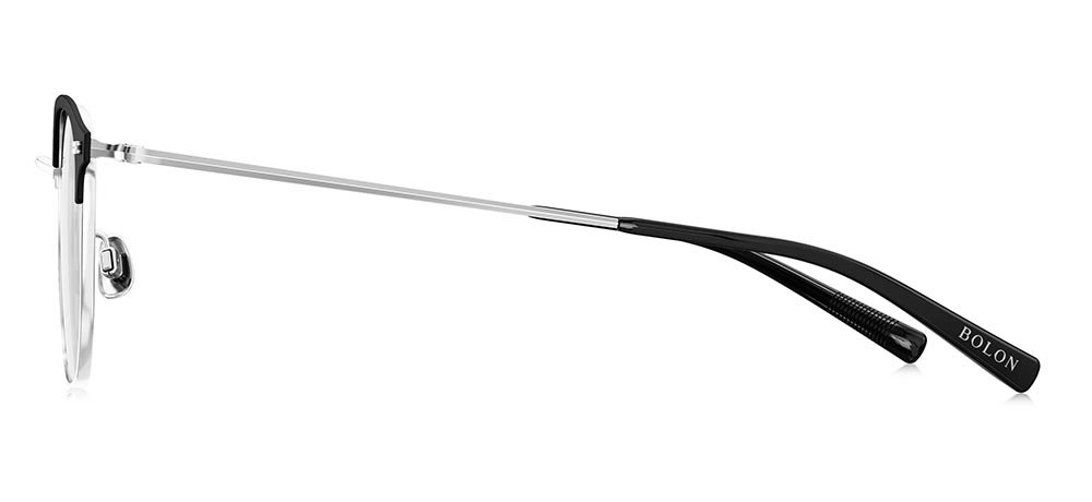 BOLON BA7058-B15 Optik Genç Erkek,Kadın,Unisex Köşeli Çerçeveli Titanyum - 3