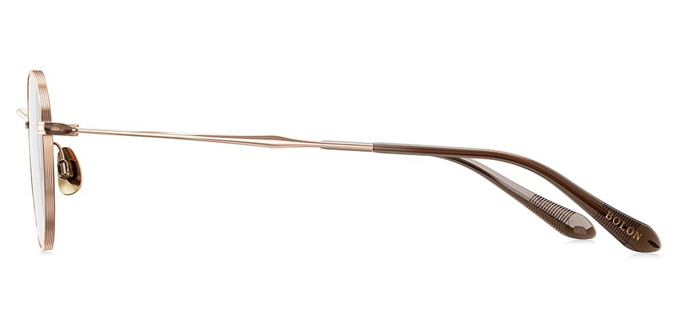 BOLON BA7059-B30 Optik Genç Kadın Köşeli Çerçeveli Titanyum - 3