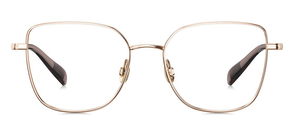 BOLON BA7069-B30 Optik Genç Kadın Köşeli Çerçeveli Titanyum - 1