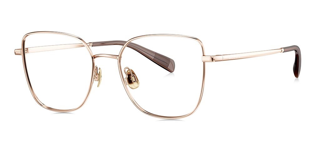 BOLON BA7069-B30 Optik Genç Kadın Köşeli Çerçeveli Titanyum - 2