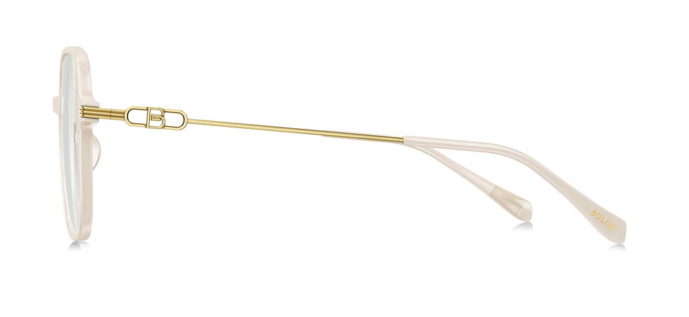 BOLON BH5011-B91 Optik Genç Kadın Köşeli Çerçeveli Titanyum - 3