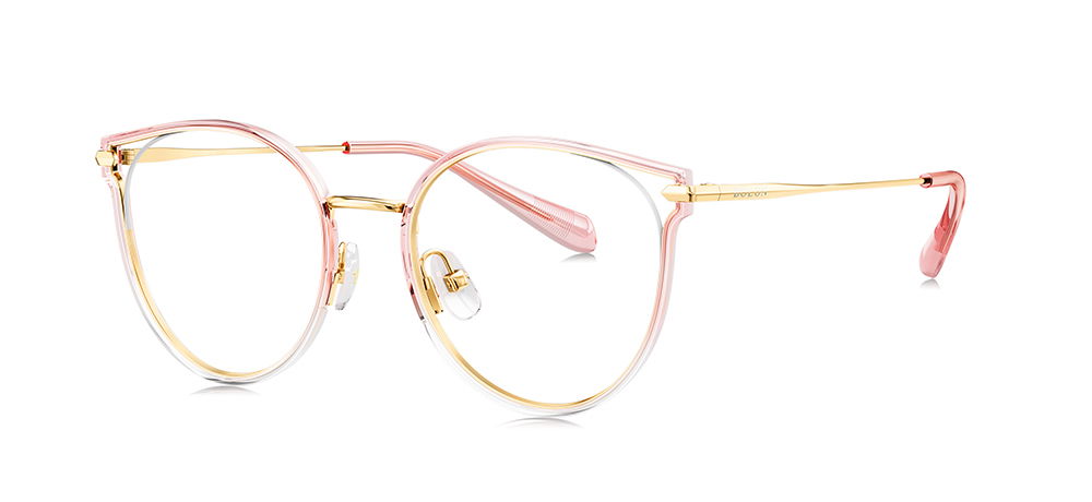 BOLON BH6003-B39 Optik Genç Kadın Geometrik Çerçeveli Titanyum - 2