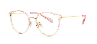 BOLON BH6003-B39 Optik Genç Kadın Geometrik Çerçeveli Titanyum - BOLON (1)