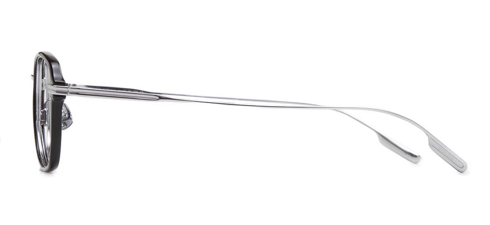 BOLON BH6007-B15 Optik Genç Kadın Köşeli Çerçeveli Titanyum - 3