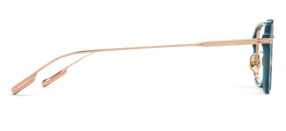 BOLON BH6007-B37 Optik Genç Kadın Köşeli Çerçeveli Titanyum - 3