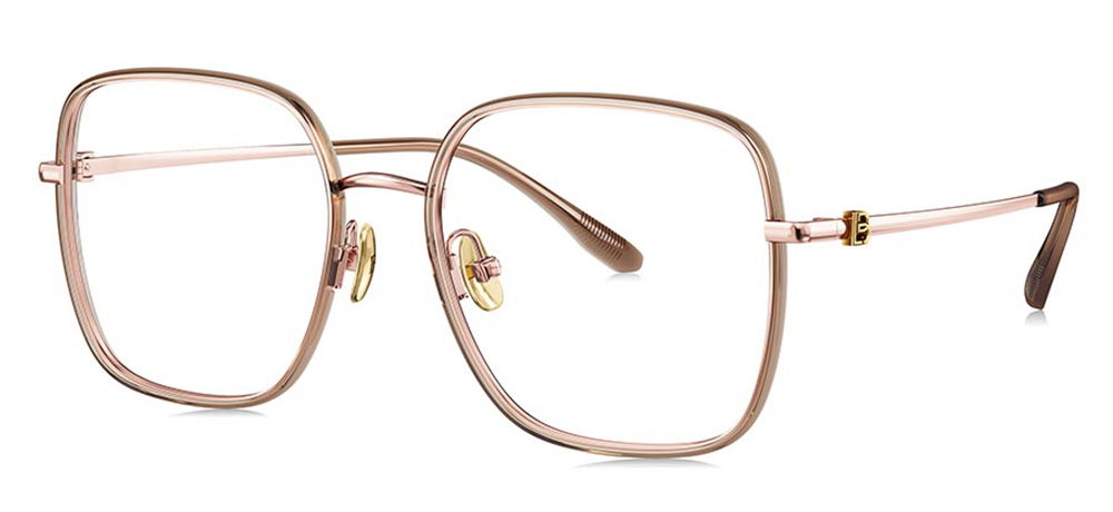 BOLON BH6011-B20 Optik Genç Kadın Köşeli Çerçeveli Titanyum - 2