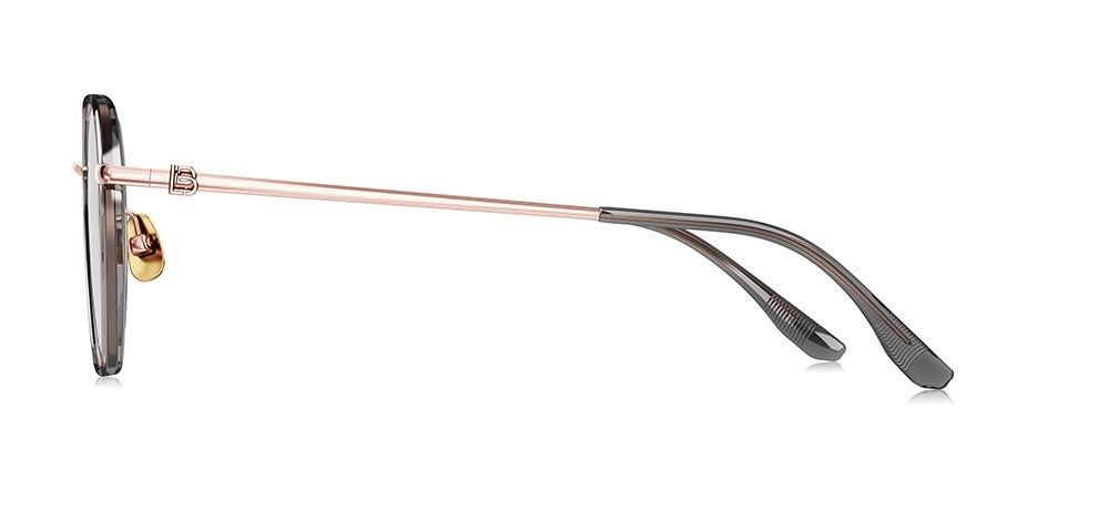 BOLON BH6015-B13 Optik Genç Erkek,Kadın,Unisex Köşeli Çerçeveli Titanyum - 3