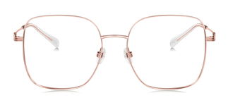 BOLON BH7007-B30 Optik Genç Kadın Köşeli Çerçeveli Titanyum 